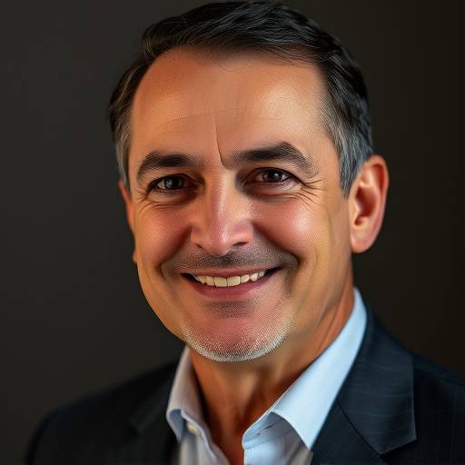 Retrato del Ing. Carlos Mendoza, Director Académico del Instituto Cumbres del Saber